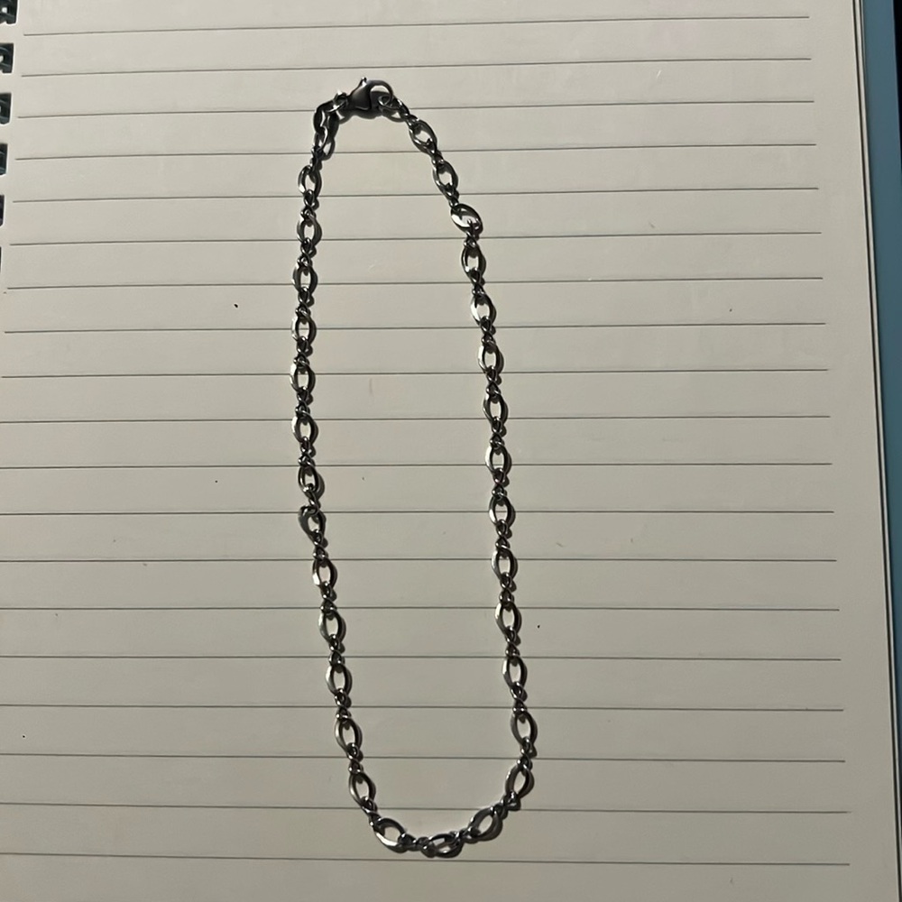 James Avery silver medium twist anklet 10”